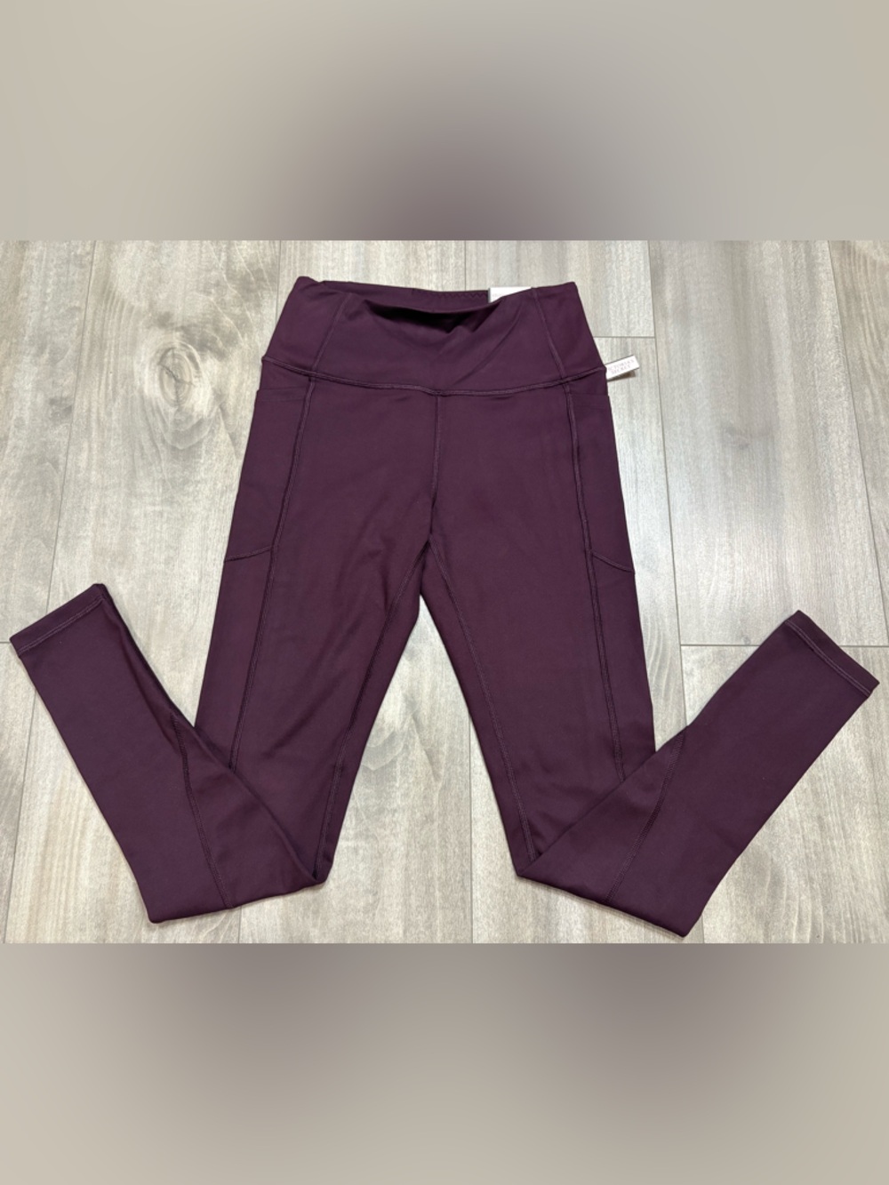 🆕 Victoria's Secret Women’s Plum Purple 7/8 High Rise Leggings Size 4